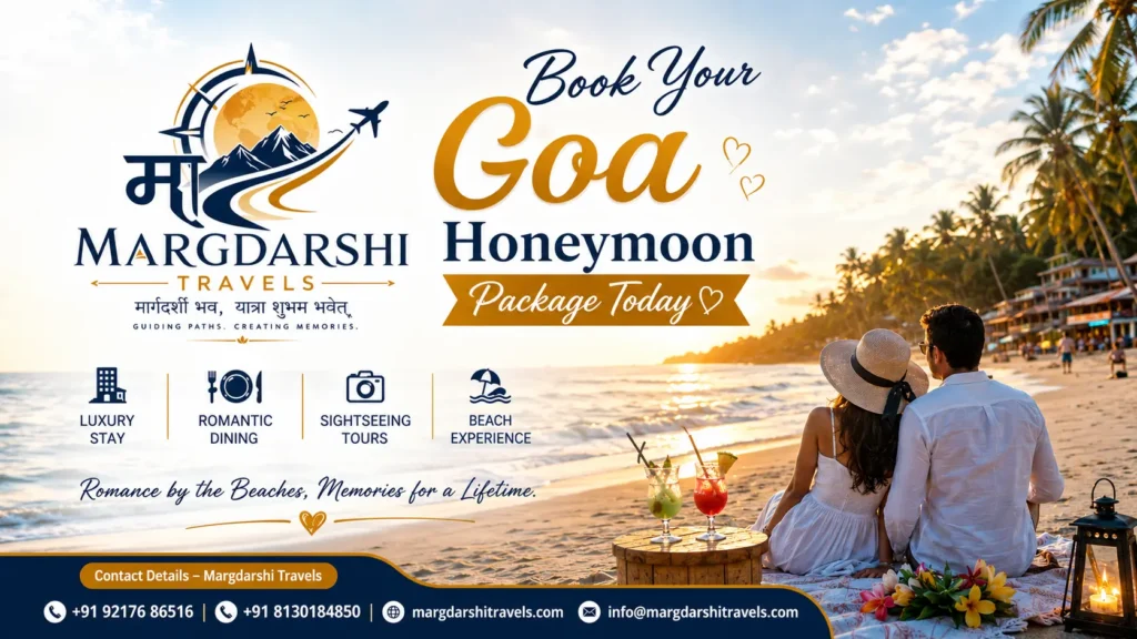 Goa Honeymoon Package with Candle Light Dinner & Beach Stay