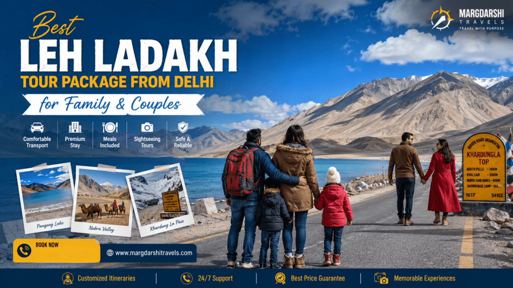 Leh Ladakh Tour Package from Delhi