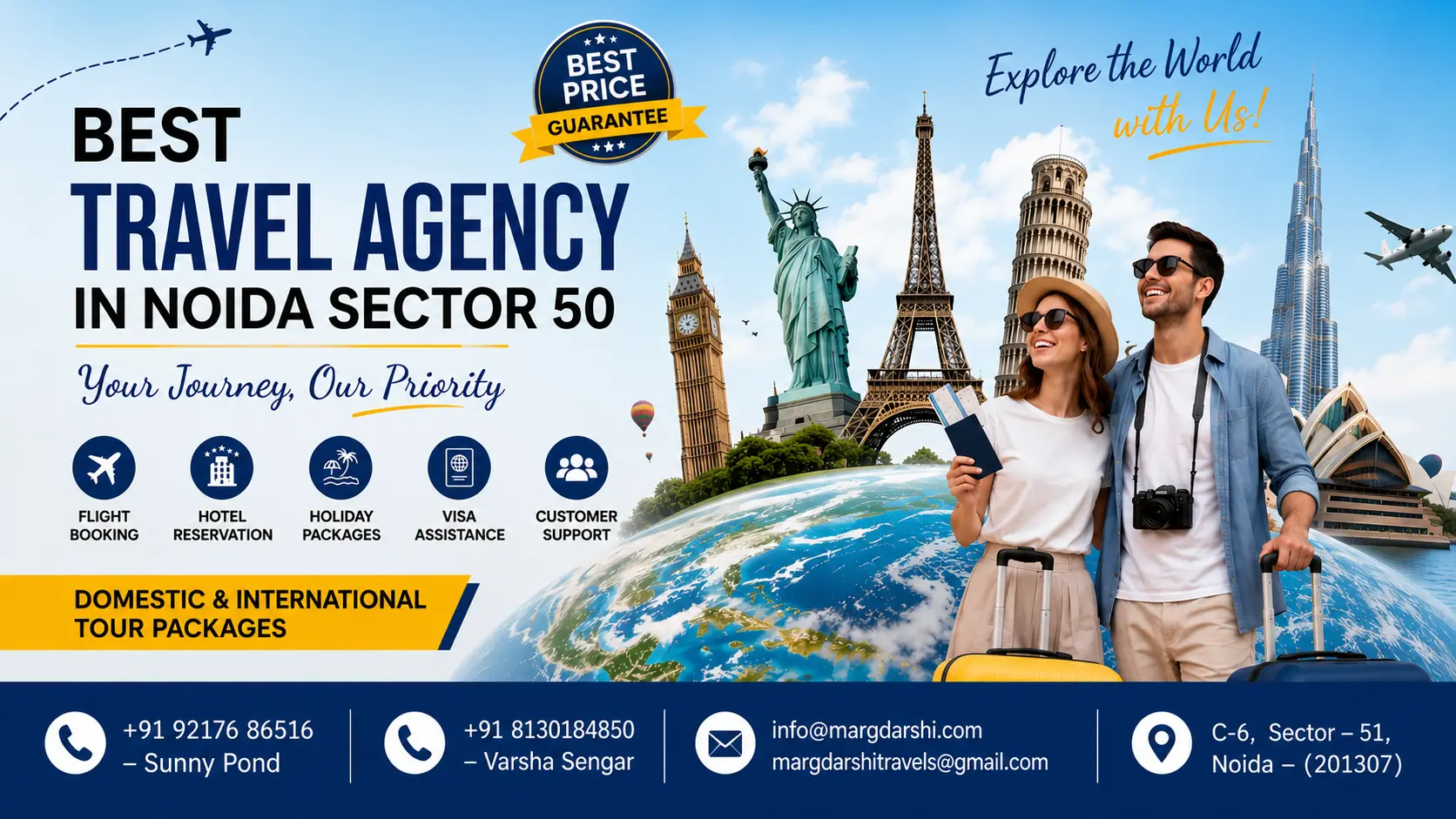 Best Travel Agency in Noida Sector 50​