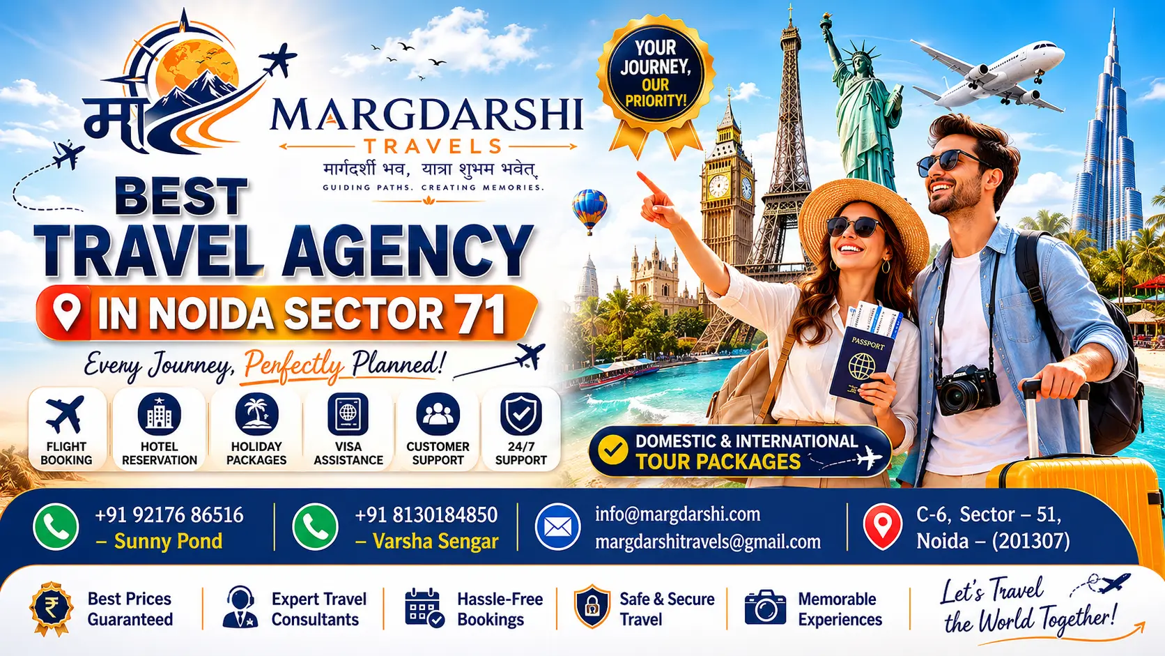 Best Travel Agency in Noida Sector 71​