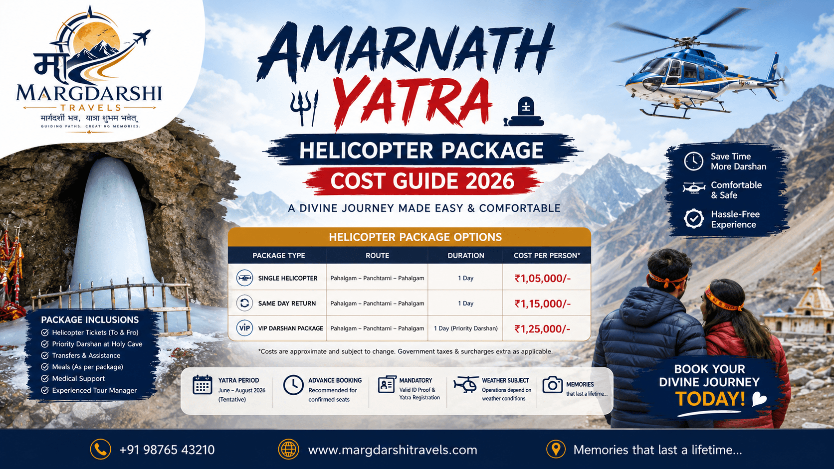 Amarnath Yatra Helicopter Package