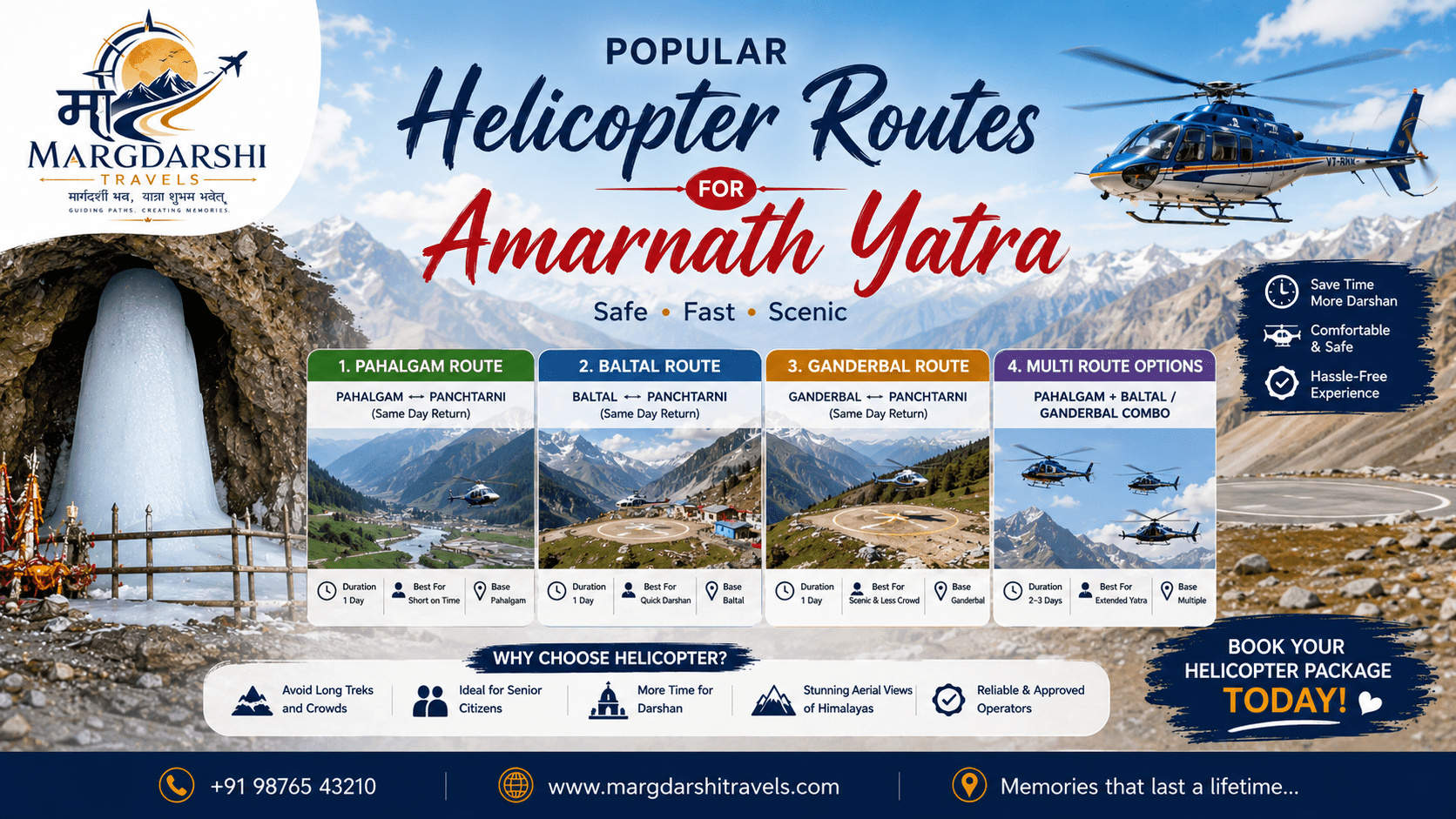 Amarnath Yatra Helicopter Package